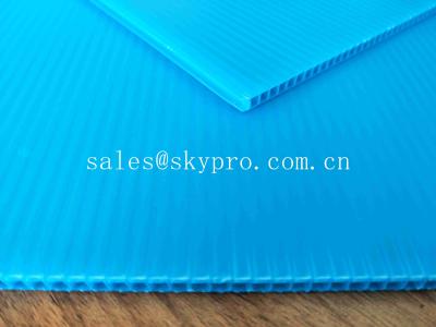 China PP Plastic Corrugated Sheets Water Resistant PP Plastic Plate 200g/㎡ - 3500g/㎡ for sale