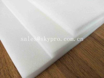 China Non - Toxic White Healthy Memory Polyurethane PU Foam Sponge Sheet Stocked for sale
