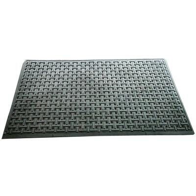 China perforated rubber mat heavy duty rubber drainage mat with holes for sale