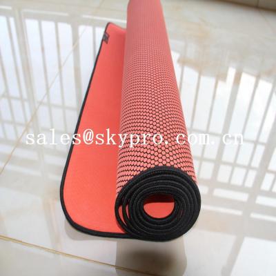 China Eco - Friendly Gym Mat Odorless Natural Rubber Sheet Soft Exercise Yoga Mat for sale
