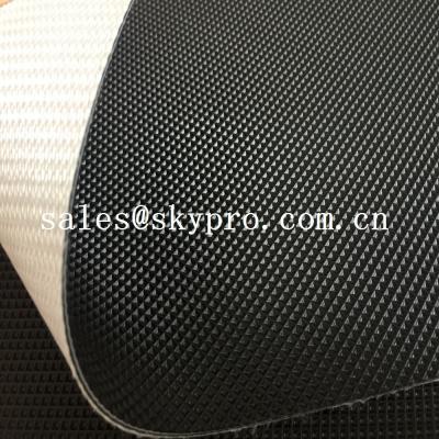 China Fitness Treadmill PVC Conveyor Belt High Performance Industrial Golf Pattern Surface for sale