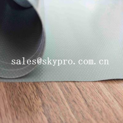 China Kundengebundene PVC beschichtete Polyester-Oxford-Gewebe-Grün-PVC beschichtete Gewebe-Plane für LKW-Abdeckung zu verkaufen