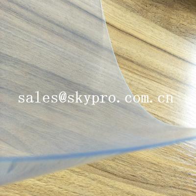 China Flexible Super Clear Customized 1mm Thickness Non Toxic Double Film Rigid PVC Plastic Film Sheet for sale