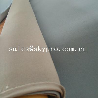 China Embossed neoprene fabric sheet double-side coating nylon polyester 3mm for sale