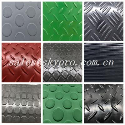 China Wear Resistant PVC Vinyl Plastic Sheet , Wear Resistant Laminated Car Floor Mats for sale