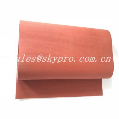 Chine Feuille en caoutchouc de mousse en caoutchouc de silicone de feuille du haut néoprène extensible de 1mm à vendre