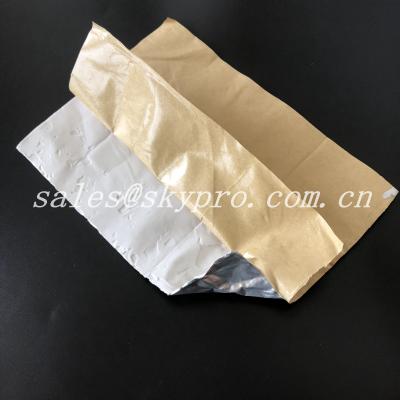 China Cinta auta-adhesivo impermeable del lacre de la goma butílica cubierta con el papel de aluminio en venta