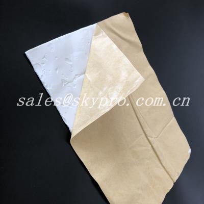 China Self Adhesive Rubber Insulation Sheet Cover Aluminum Foil Butyl Rubber for sale
