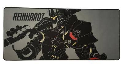 China 800*300MM Black Neoprene Fabric Roll Custom Gaming Mouse Pad Large Size for sale