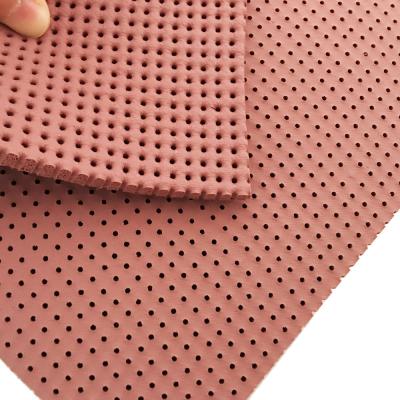China Washing Liquor Resistance Perforated Silicone Foam Pad for sale