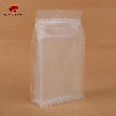 China Food Transportation Solution Flat Bottom Bag with Multiple Extrusion Processing Type for sale