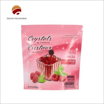 China Multicolored Pe Flexible Packaging Stand Up Pouch Customized Logo for sale