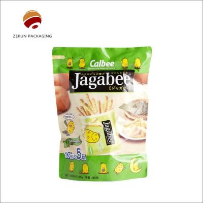 China Sello térmico embalaje de cacahuetes bolso bolsas de cremallera con impresión CMYK / PANTON en venta