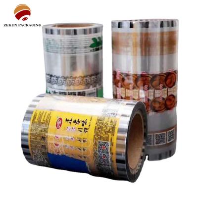 China Matt Finish Printed Packaging Film Roll Up To 10 Colors Moisture Proof for sale