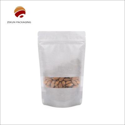 China ISO/SGS Moisture Proof Kraft Paper Stand Up Pouch Gravure Printed Packaging for sale