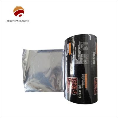 China Impresión CMYK personalizada Rollo de película de embalaje de plástico 50-150 Mic en venta