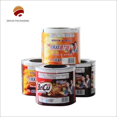 China Bolsa de embalaje de bocadillos personalizada de papel de aluminio PET/AL/PE A prueba de humedad según el diseño del cliente en venta