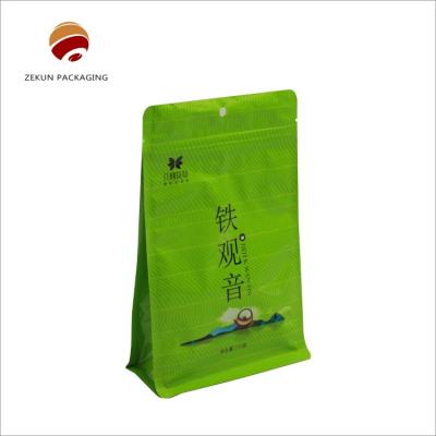 China Custom Printed CMYK Foil Laminated Moisture proof Aluminum Foil Gusset Pouch for sale