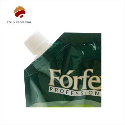 China Up To 10 Color Printing Liquid Spout Bags With Custom Logo PET/OPP/PVC/AL for sale