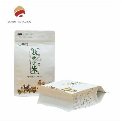 Chine Gravure Imprimé Mat Finition Snacks Emballage Sacoche de pommes de terre Sacoche de copeaux d'emballage à vendre