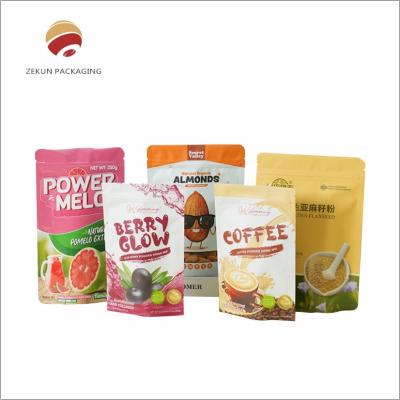 China Matte Or Shiny Finish Dry Fruit Packaging Pouch Tear Resistance for sale