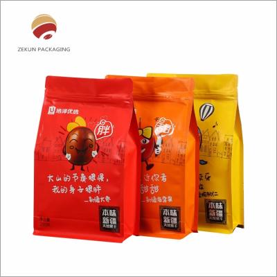 China Op maat gemaakte snacks verpakkingszak Kleurrijke afdrukken voor verse snacks Te koop