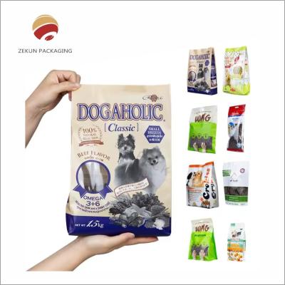 Chine Fermeture à glissière haut mat finition sacs d'emballage de nourriture pour animaux de compagnie résistance à la décoloration à vendre