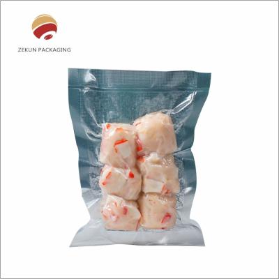 China Bolsa de vacío de alimentos plegable personalizable Embalaje de sellador térmico de nylon en venta