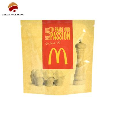 China Shiny Finishing Food Packaging Bag Customizable Colors Gravure Printed for sale