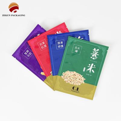 China PET/PE Zip Lock Food Pouch Matt Finishing Tea Packaging Bags for sale
