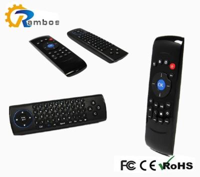 Китай мышь беспроводной клавиатуры T2 2.4G мыши воздуха мухы ручки движения чувства 3D для коробки TV продается