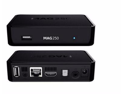 Chine Boîte arabe de Linux MAG250 IPTV avec le Javascript api, boîtiers décodeur de médias de Télévision à Haute Définition à vendre