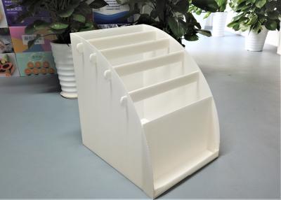 China DS-002 Newspaper Retail Corrugated Plastic Display Anti Collision for sale