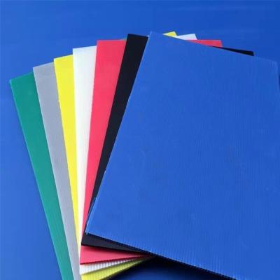 China SGS Corrugated Plastic Sheet 5mm Corrugated Plastic Sheets 4x8 Black for sale