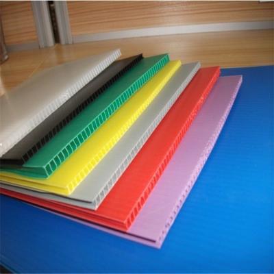 China Waterproof Durable Corrugated Plastic Antistatic Leiser Hollow Board Cladding for sale