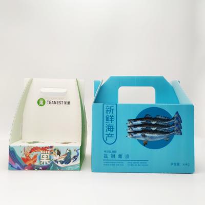 China ODM 2mm Take Out Food Packaging With Handle Anti Virus for sale