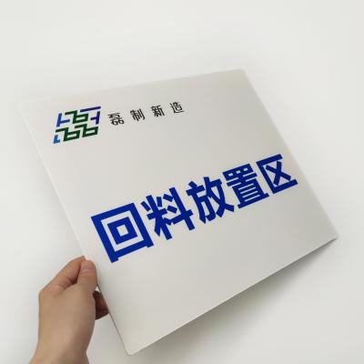 China Multi Colour Leiser Hollow Plastic Corrugated Plastic Sign Anti Mold for sale