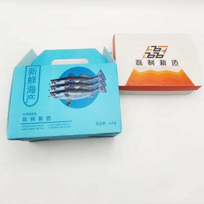 China SGS Corrugated Plastic Packaging Boxes Antibiosis HD Colour Printing for sale