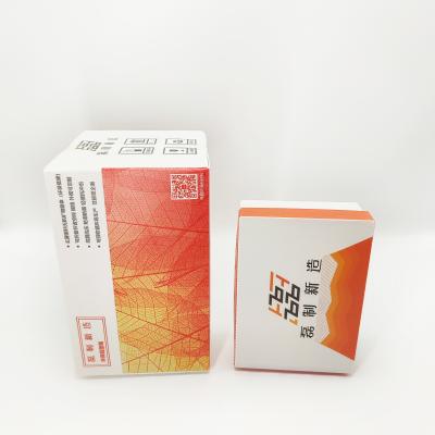 Китай коробка 2.5mm Degradable оранжевая упаковывая с формой подгонянной крышкой продается