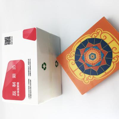 China El SGS que los PP imprimibles acanalaron las cajas de empaquetado para las tiendas modificó forma para requisitos particulares en venta