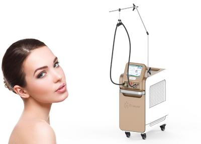 China Gold Color GENTLE YAG Pro Laser 1064nm Nd Yag Laser Hair Removal TUV Approved for sale