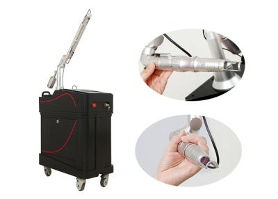 China Tattoo Removal Picosecond Q Switched Laser Machine 532nm 1064nm Black Color for sale