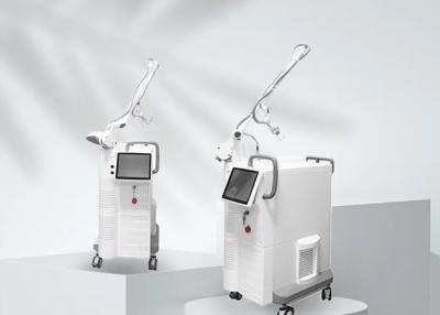 China White RF Fractional CO2 Laser Machine 10600nm For Skin Rejuvenation for sale