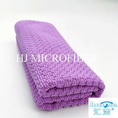 China Jacquard Big Pearl Hand Towel Household Microfiber Cleaning Cloth Eco-Friendly for sale