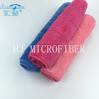 China Colorful Microfiber 80% Polyester 20% Polyamide Material Fabric Towel Coral Fleece Towel For Home Cleaning for sale