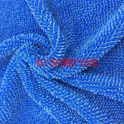 China 450gsm 160cm Twist Pile 100 Polyester Microfiber Fabric for sale