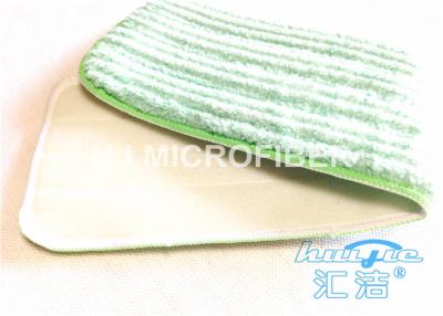 China Strip Microfiber Floor Mop Pad For Kitchen Cleaning , Flat Floor Mop for sale