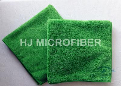 China OEM Plush Reusable Microfiber Cloth For Cleaning Dual Pile , 45 x 45cm for sale