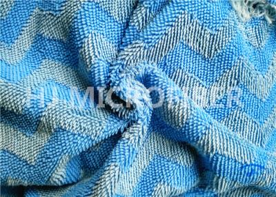 China Jacquard Weave Style Twist Pile Microfiber Fabric For Mop Pads , Microfiber Cloths for sale