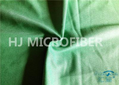 China El llano teñió la tela verde y azul de la microfibra para el paño de cristal 60